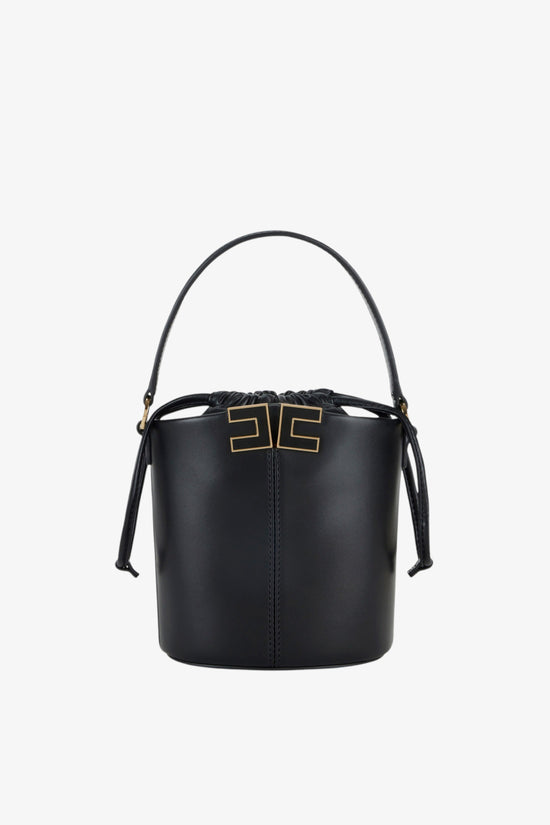  Borsa Secchiello A Tracolla Con Dettaglio Logo elisabetta franchi 