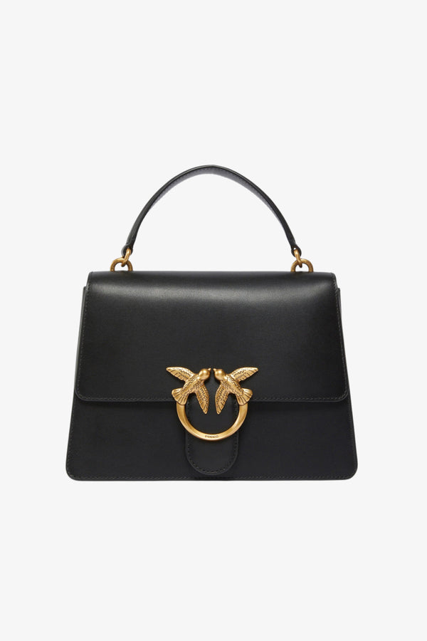 pinko Borsa A Mano Media Con Tracolla Love Bag Top Handle Nero Donna, foto 1
