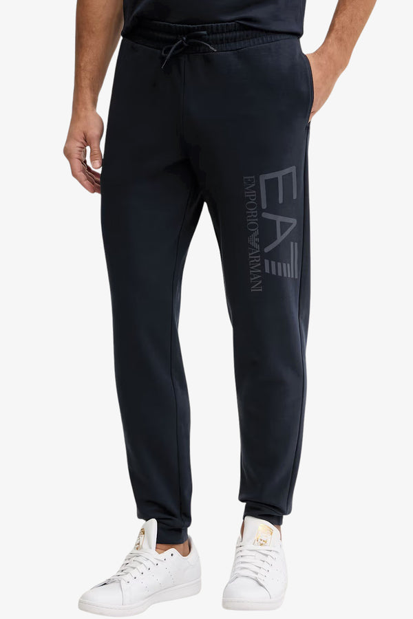 emporio armani ea7 Pantaloni Logo Tono Su Tono Core Identity Blu Uomo, foto 1
