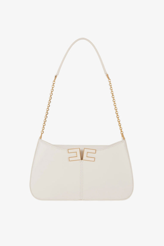  Borsa A Spalla Con Dettaglio Logo elisabetta franchi 
