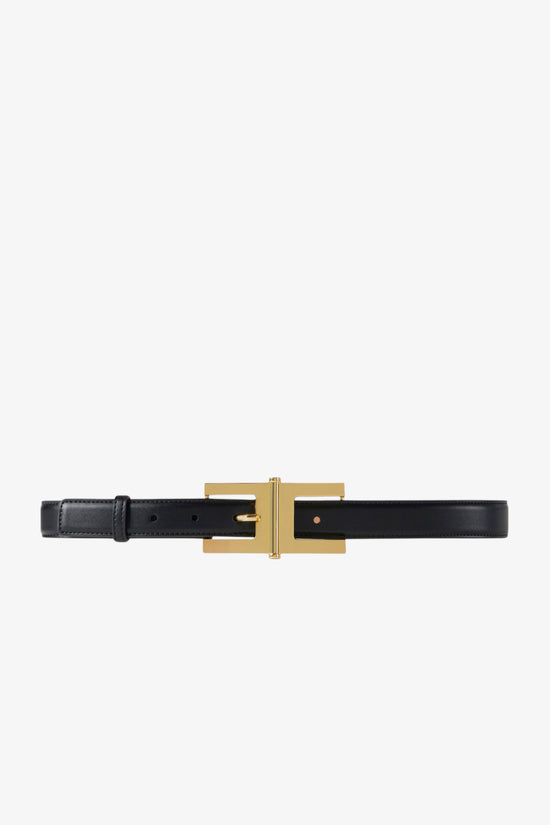  Cintura Con Fibbia Logo elisabetta franchi 