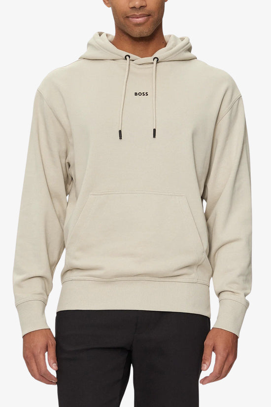  Felpa Con Cappuccio Logo Piccolo boss 