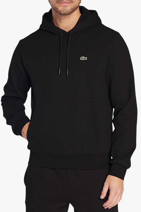  Felpa Con Cappuccio Logo Piccolo Ricamato-lacoste-Nero-Special_-Sh8863 00 031-1  