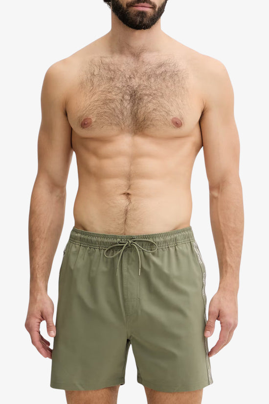  Boxer Mare Core Solid Con Bande Logo-calvin klein swimwear-Verde-Special_-Lv00n61002 ldi-1  