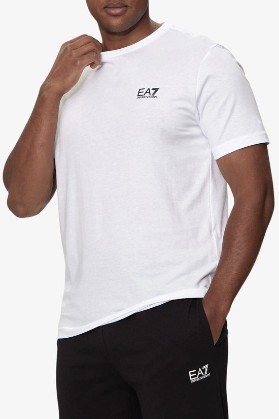  T-Shirt Maniche Corte In Cotone Pima Core Identity emporio armani ea7 