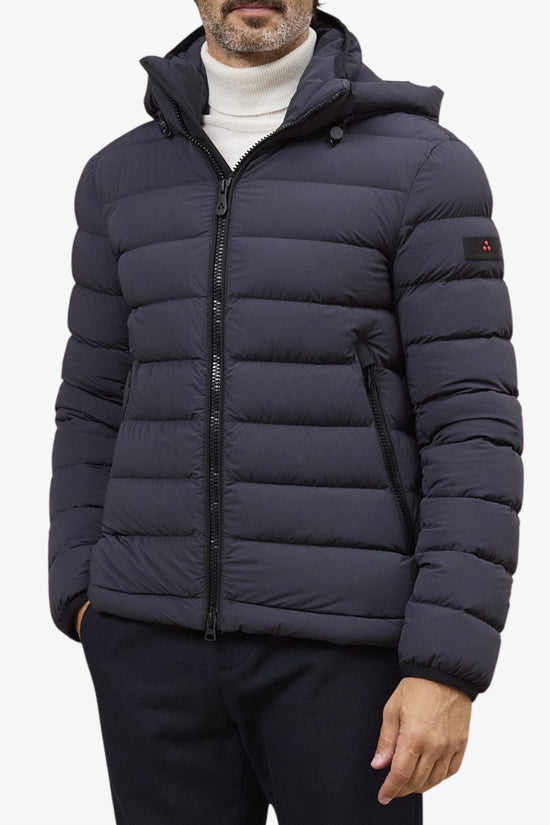  Piumino Full Zip Con Cappuccio In Tela Stretch Boggs NS 04-peuterey-Blu-Special_-Peu5582 01191861 215-1  
