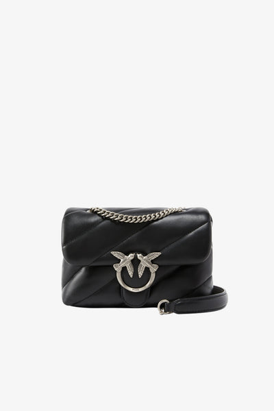 pinko Borsa A Tracolla Mini Love Bag Puff Maxi Quilt Nero Donna, foto 1