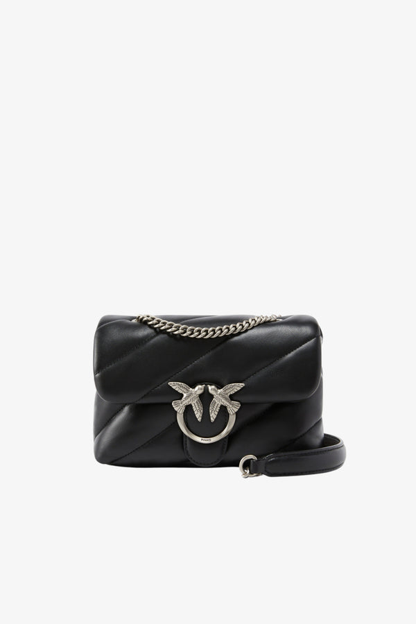 pinko Borsa A Tracolla Mini Love Bag Puff Maxi Quilt Nero Donna, foto 1