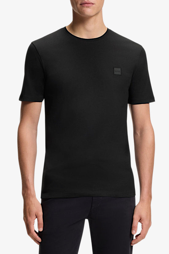 T-Shirt Maniche Corte Con Toppa Logo Tales boss 