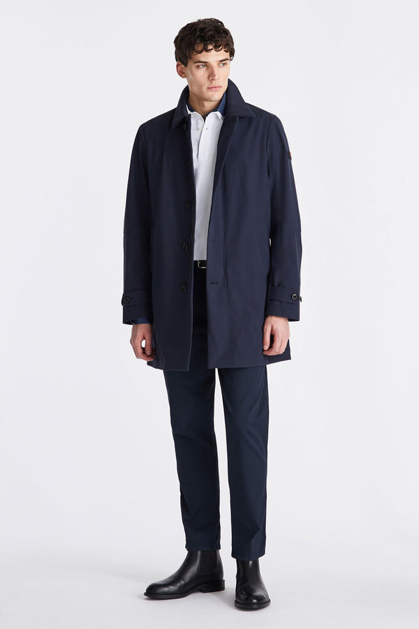 peuterey Trench Tecnico Full Zip Garretson SRT 05 Blu Uomo, foto 2
