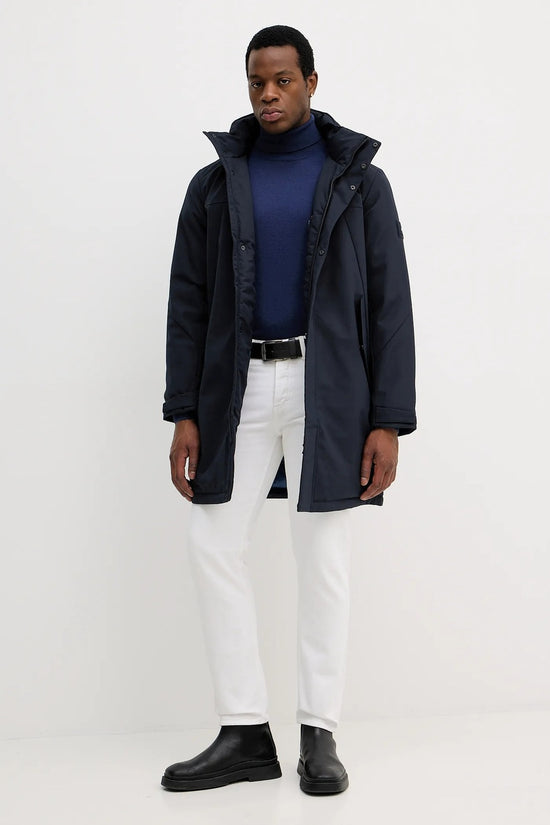  Parka Full Zip Con Cappuccio Termico Imbottito Idrorepellente tommy hilfiger 