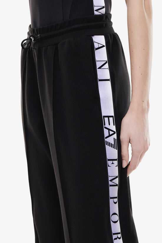  Pantaloni Bande Logo Dynamic Athlete In Tessuto Tecnico Natural VENTUS7-emporio armani ea7-Nero-Special_-7w001155 af12501 uc001-2  