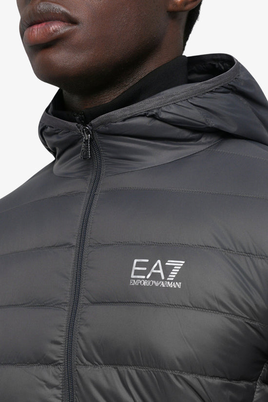  Piumino Full Zip Con Cappuccio Packable Core Identity emporio armani ea7 