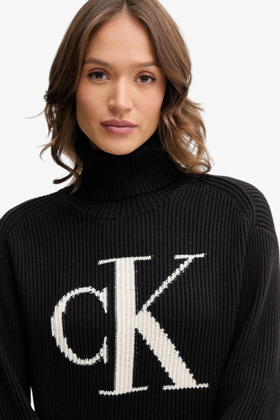  Dolcevita Maglione Big Logo CK calvin klein jeans 