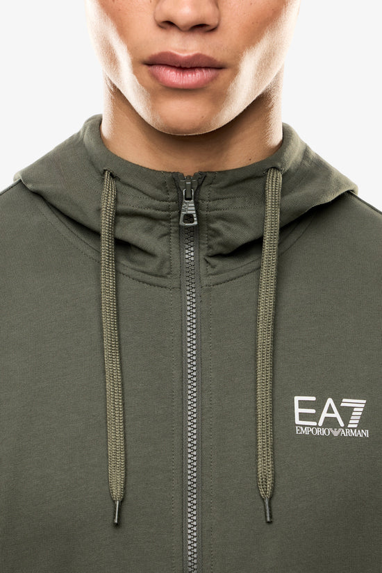  Tuta Full Zip Con Cappuccio Core Identity emporio armani ea7 