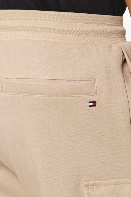  Bermuda Cargo Con Logo Bandierina Ricamata-tommy hilfiger-Beige-Special_-Mw0mw43116 rbt-2  