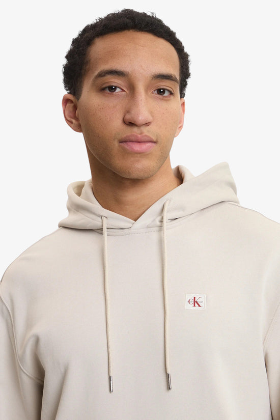  Felpa Con Cappuccio Monologo-calvin klein jeans-Beige-Special_-Lv04rc274g 2jx-2  