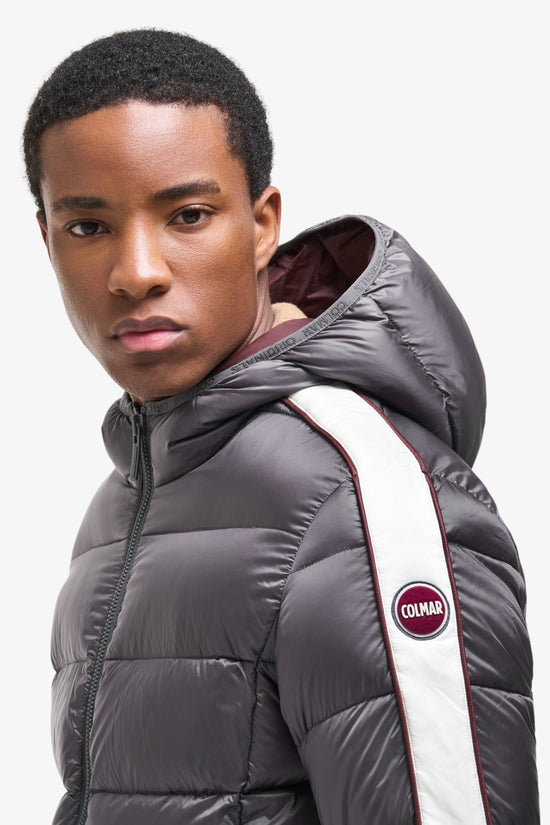  Piumino Full Zip Con Cappuccio Heritage colmar 