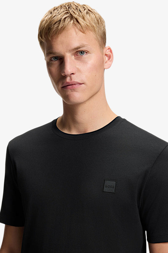 T-Shirt Maniche Corte Con Toppa Logo Tales boss 