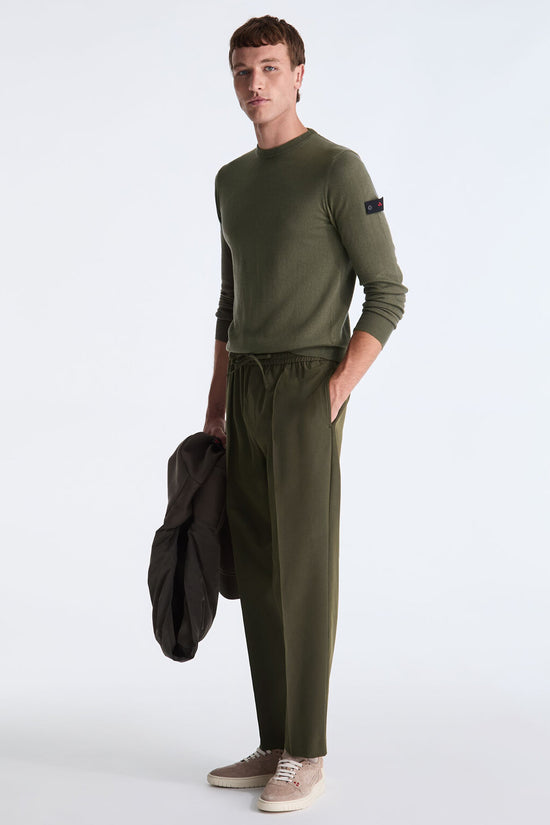  Maglione Girocollo In Misto Lana E Cotone Exmoor Rws 08-peuterey-Verde-Special_-Peu5965 99012472 690-2  