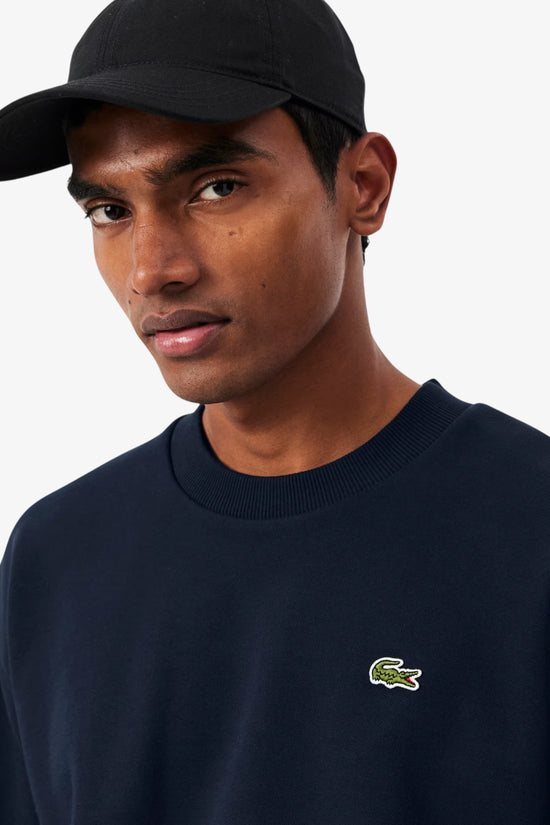  Felpa Girocollo Logo Piccolo Ricamato-lacoste-Blu-Special_-Sh8868 00 166-2  