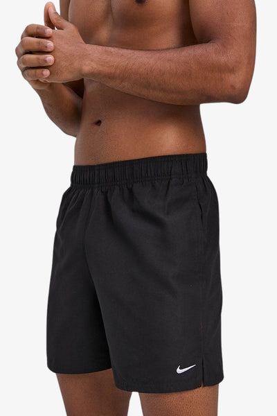 nike swim Boxer Mare Swoosh Ricamato 5'' Nero Uomo, foto 2