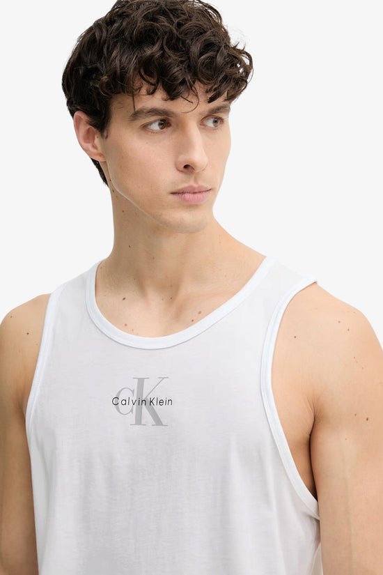  Canotta Con Logo Monograma-calvin klein jeans-Bianco-Special_-Lv04rf850g yaf-2  