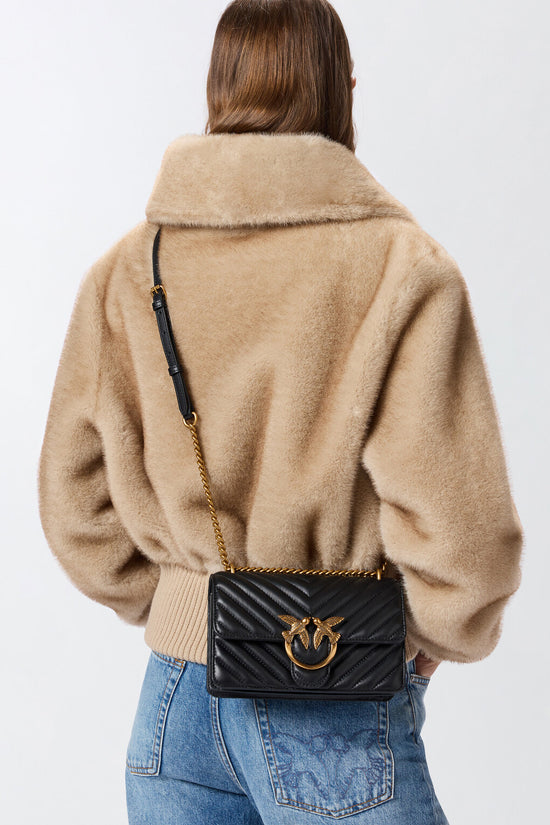  Borsa A Tracolla Mini Love Bag One Chevron pinko 