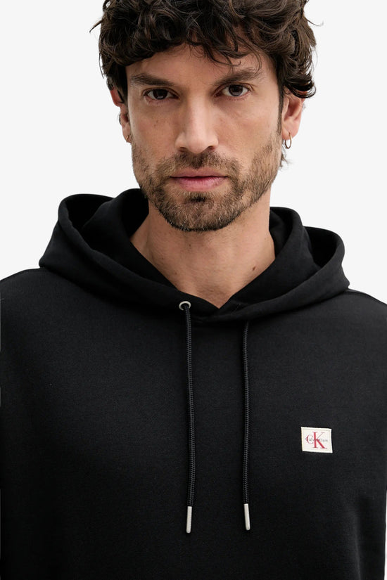  Felpa Con Cappuccio Monologo-calvin klein jeans-Nero-Special_-Lv04rc274g ub1-2  