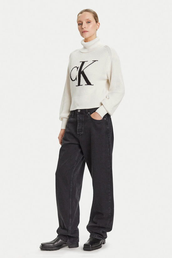  Dolcevita Maglione Big Logo CK calvin klein jeans 