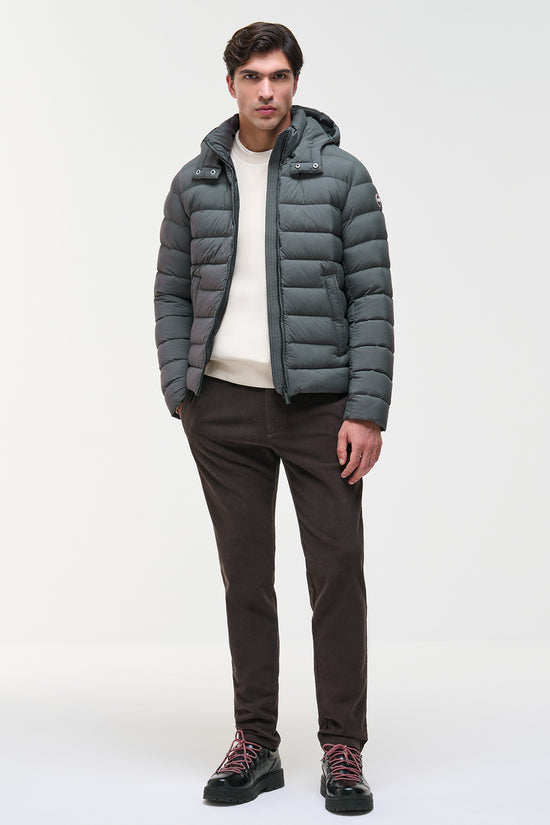  Piumino Full Zip Con Cappuccio Staccabile colmar 