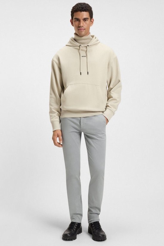  Pantaloni Chino Slim Fit In Cotone Elasticizzato boss 