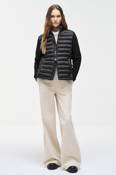 colmar Piumino Full Zip Maniche In Maglia Nero Donna, foto 2