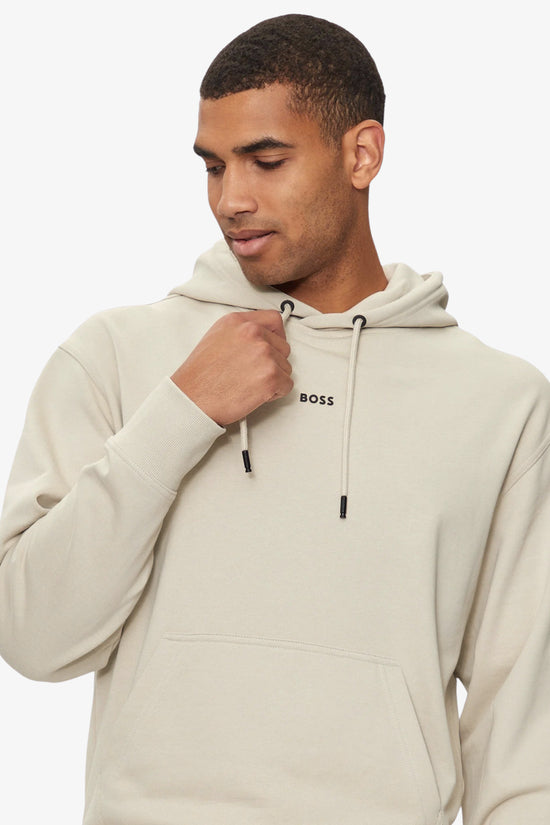 Felpa Con Cappuccio Logo Piccolo boss 