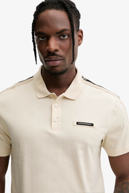  Polo Maniche Corte Bande Logo Series-emporio armani ea7-Beige-Special_-7m001477 af10375 u1088-2  
