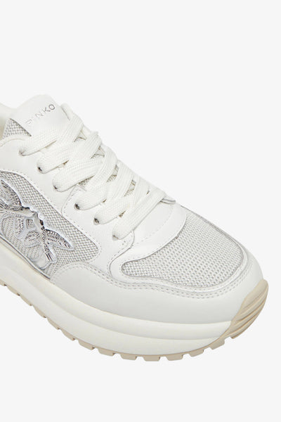 pinko Sneakers Gem 07 Bianco Donna, foto 2
