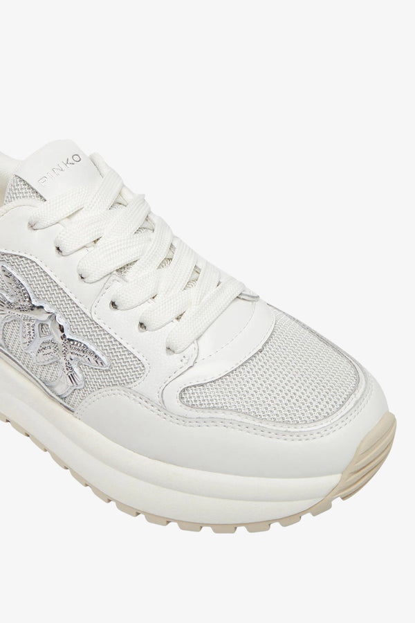 pinko Sneakers Gem 07 Bianco Donna, foto 2