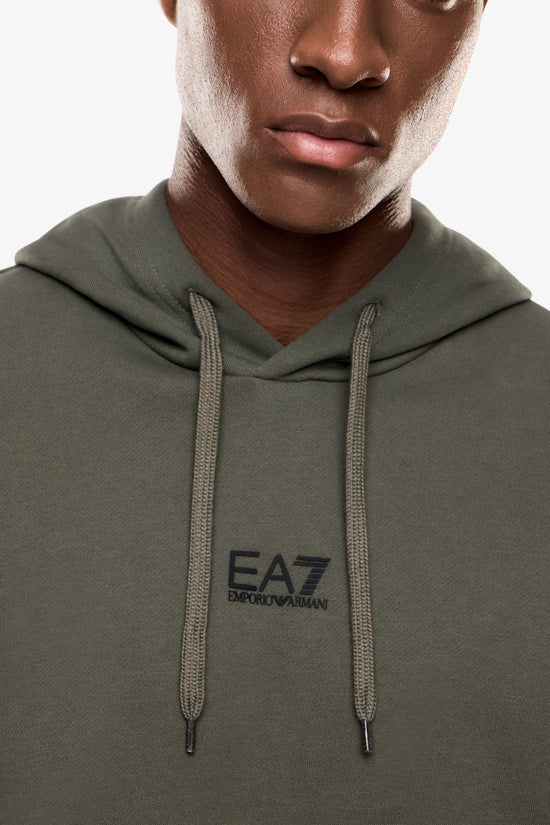  Felpa Con Cappuccio Core Identity emporio armani ea7 