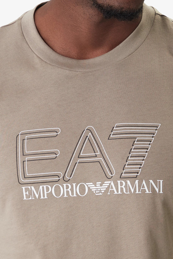  T-Shirt Maniche Corte Big Logo Visibility emporio armani ea7 