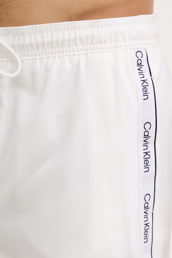  Boxer Mare Core Solid Con Bande Logo-calvin klein swimwear-Bianco-Special_-Lv00n61002 100-2  