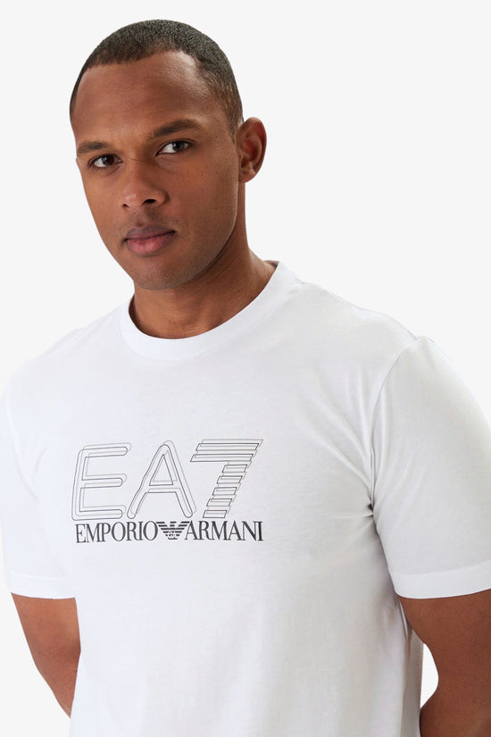  T-Shirt Maniche Corte Big Logo Visibility emporio armani ea7 