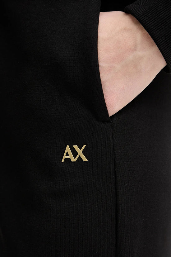  Pantaloni Ampi Logo Piccolo AX-armani exchange-Nero-Special_-Xw001830 af10818 uc001-2  