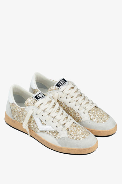 4b12 Scarpe PLAYNEW D2007 Oro Donna, foto 2