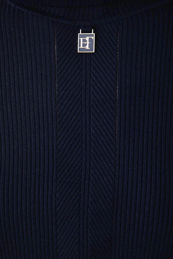  Dolcevita Maglione Con Dettaglio Logo-elisabetta franchi-Blu-Special_-Mk22b66e2 h88-2  