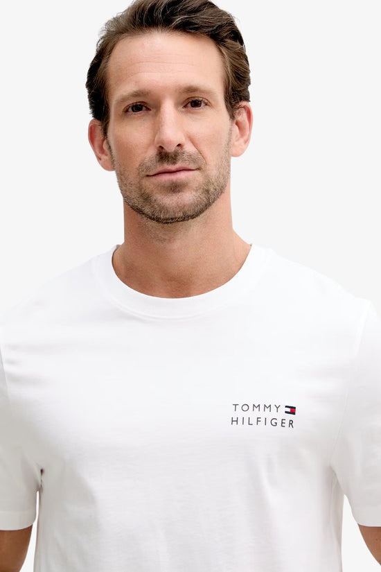  T-Shirt Maniche Corte Stampa Sul Retro-tommy hilfiger-Bianco-Special_-Mw0mw42370 ybr-2  