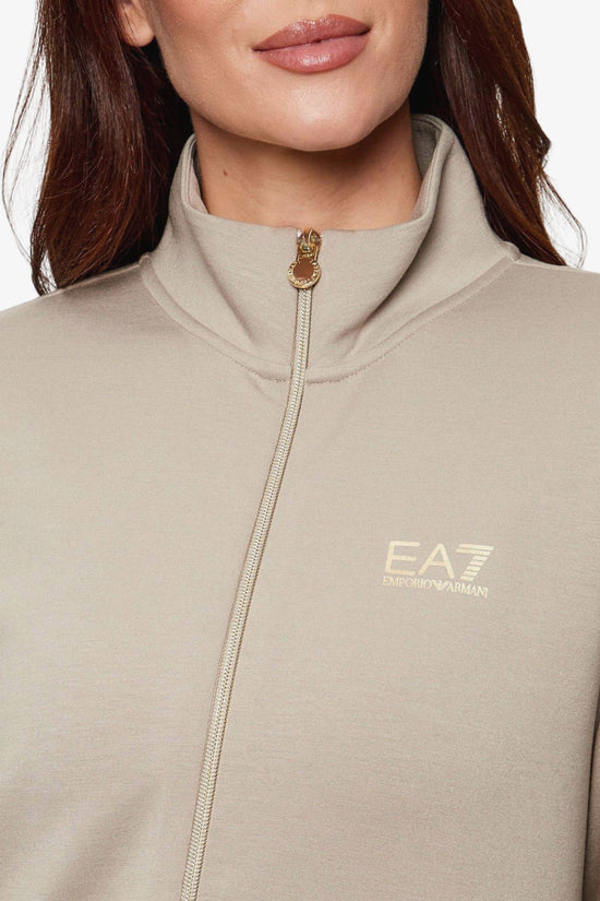  Felpa Full Zip Logo Series Con Borchiette Sul Retro-emporio armani ea7-Beige-Special_-7w001487 af24375 u6225-2  