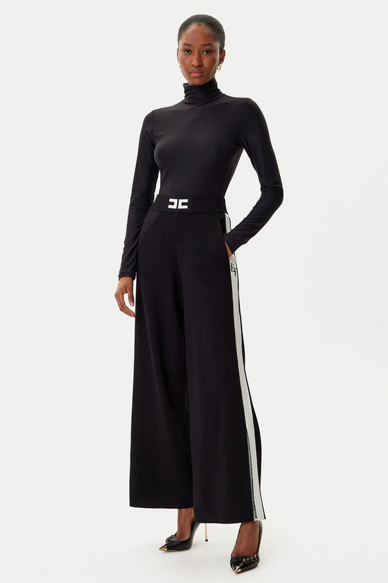  Pantaloni Con Bande Lucide elisabetta franchi 