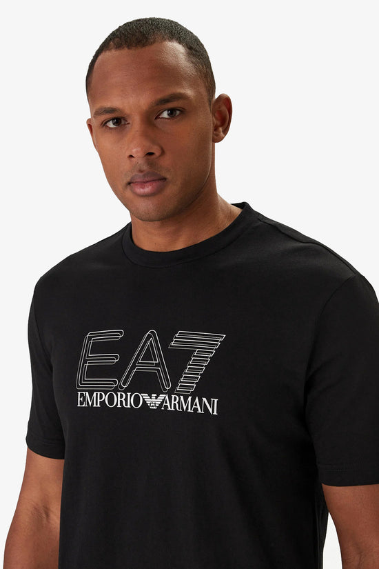  T-Shirt Maniche Corte Big Logo Visibility emporio armani ea7 