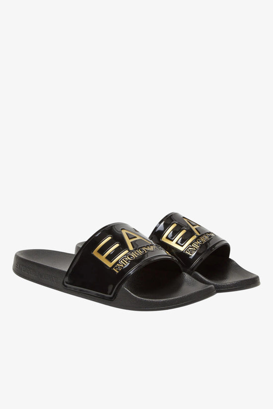  Ciabatte Con Fascia E Big Logo emporio armani ea7 