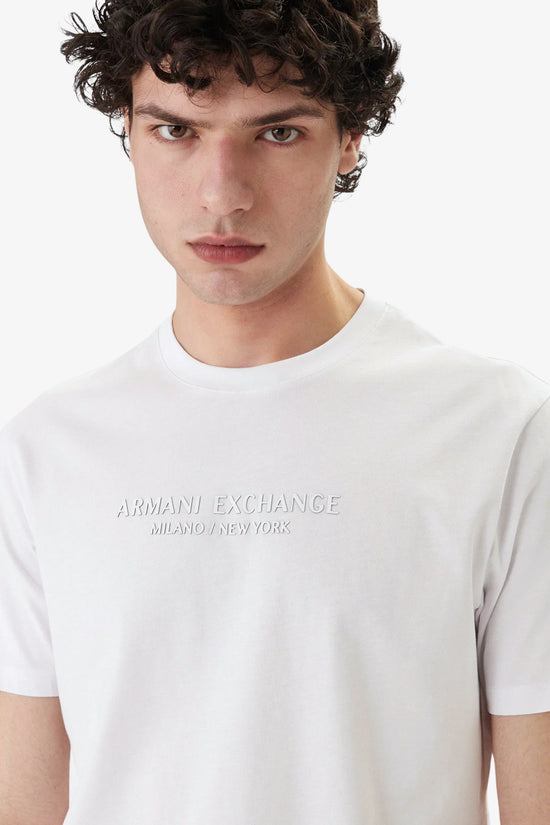  T-Shirt Maniche Corte Big Logo Essential armani exchange 